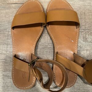 Madewell brown sandals size 8.5